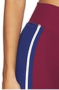 view 6 of 6 Adesa 25in High Midi Pant in Maroon