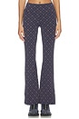 view 1 of 6 Ezra Florence Flare Pant in Geo