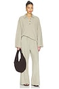 view 5 of 6 Soho Tokio Wide Leg Pant in Khaki