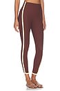 view 1 of 6 LEGGINGS MIDI 25 POUCES RHYTHM in Raisin