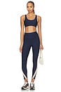 view 5 of 6 Toscan 25in High Midi Pant in Navy