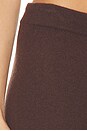 view 7 of 6 Coco Amelie Knit Pant in Chocolate