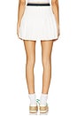 view 4 of 6 Laver Cadiz Pleated Skirt in White