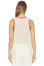 view 3 of 4 Fenway Wales Knit Tank Top in Cream