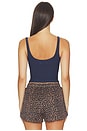 view 3 of 4 TOP SIN MANGAS AMELIA in Navy