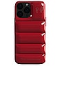 view 1 of 3 Iphone 15 Pro Glazed Puffer Case in Red