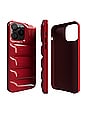 view 2 of 3 Iphone 15 Pro Glazed Puffer Case in Red
