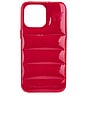 view 1 of 4 Iphone 15 Pro Max Glazed Puffer Case in Red