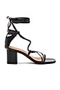 view 1 of 5 Jessie Heels in Black Leather