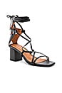 view 2 of 5 Jessie Heels in Black Leather