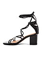 view 5 of 5 Jessie Heels in Black Leather