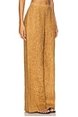 view 2 of 6 Antonia Linen Trouser in Tortoiseshell