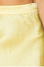 view 6 of 6 Tina Skirt in Canary Yellow