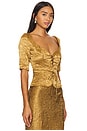 view 2 of 4 Lena Top in Gold