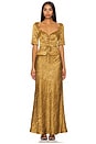 view 4 of 4 Lena Top in Gold