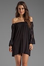 view 1 of 6 Skyler Off the Shoulder Dress in Black
