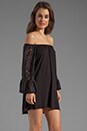 view 3 of 6 Skyler Off the Shoulder Dress in Black