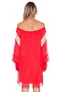 view 4 of 5 Abby Off Shoulder Dress in Red