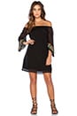 view 4 of 4 Shirley Off Shoulder Dress in Black