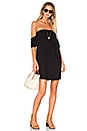 view 1 of 3 Sophia Off Shoulder Dress in Black