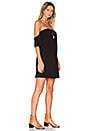 view 2 of 3 Sophia Off Shoulder Dress in Black