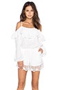 view 1 of 4 Chantily Romper in White