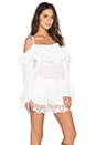 view 2 of 4 Chantily Romper in White