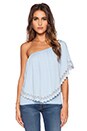 view 3 of 5 Halle Convertible Top in Baby Blue