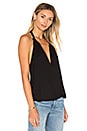 view 2 of 4 TOP HALTER GALIA in Black