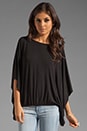 view 2 of 5 Skyler Lace Back Top in Black