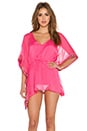 view 1 of 4 Norah Kimono Top in Fuchsia