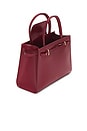 view 5 of 5 Small Book Tote Bag in Maroon