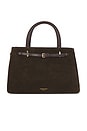 view 2 of 5 Small Book Tote Bag in Brown