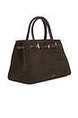 view 4 of 5 Small Book Tote Bag in Brown