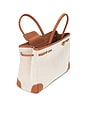 view 5 of 5 33 Canvas Book Tote Bag in Brown