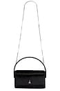 view 5 of 5 Calfhair Pochette Bag in Black