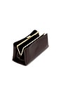 view 4 of 5 BOLSA CLUTCH in Chocolate