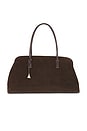 view 1 of 4 Espresso Suede Club Bag in Brown
