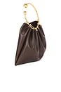 view 3 of 4 Ring Handle Bag in Chocolate