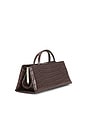 view 3 of 5 BOLSO CROC ÉCLAIR  in Mocha