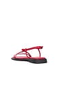 view 3 of 5 SANDALIA IZZY in Bright Red