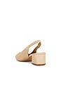 view 3 of 5 TACÓN MARTA SUEDE SLINGBACK in Safari