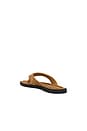 view 3 of 5 Zaida Suede Sandal in Dark Sand