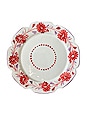 view 1 of 1 Janine 23cm Starter Plate Set Of 4 in Red & Lilac