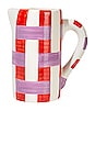 view 1 of 2 Drink Me Jug in Red & Lilac