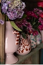 view 5 of 9 Amphora Vase in Lilac & Cacao