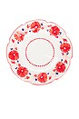 view 1 of 1 BANDEJA JANINE PLATE 23CM in Capri Blue & Red