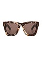 view 1 of 3 GAFAS DE SOL DB in Pearl Flake Tort & Brown
