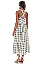 view 3 of 3 Canyon Midi Dress in Agave Gingham