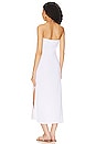 view 3 of 3 Strapless West Dress in White Organic Rib